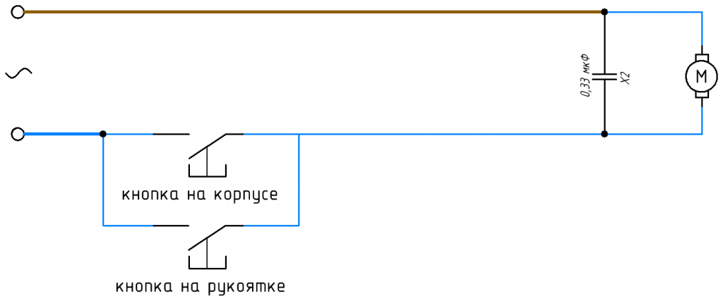 Установка модуля плавного пуска XS-12/D3 в электрический триммер Huter GET-1500B